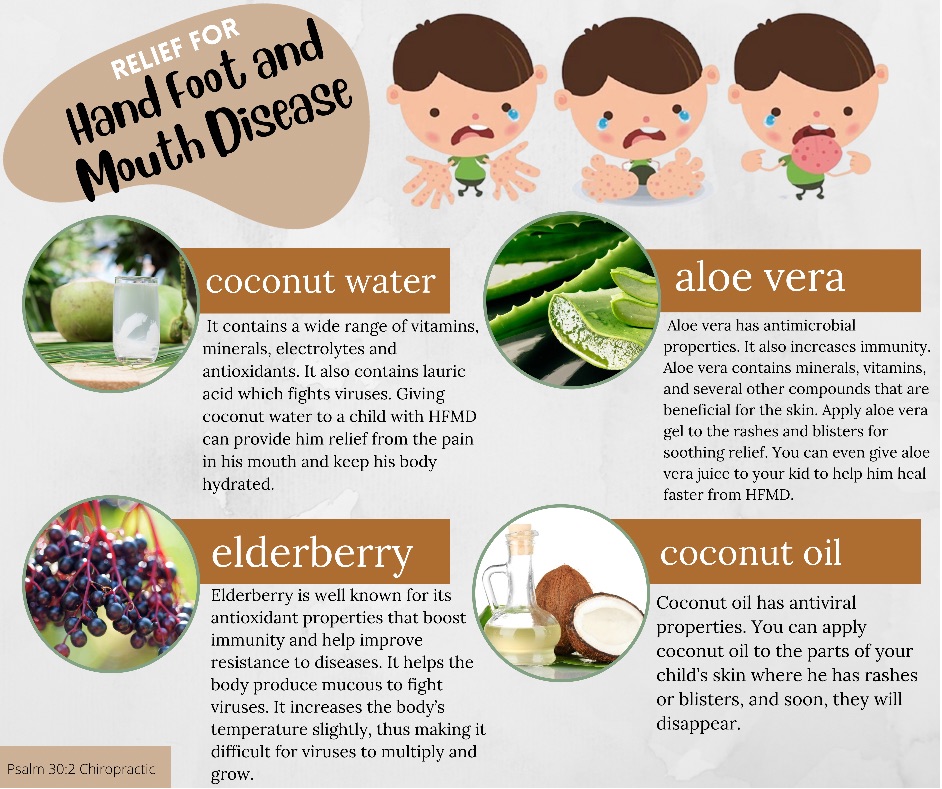 4 Natural Ways to Relieve Hand Foot and Mouth Disease