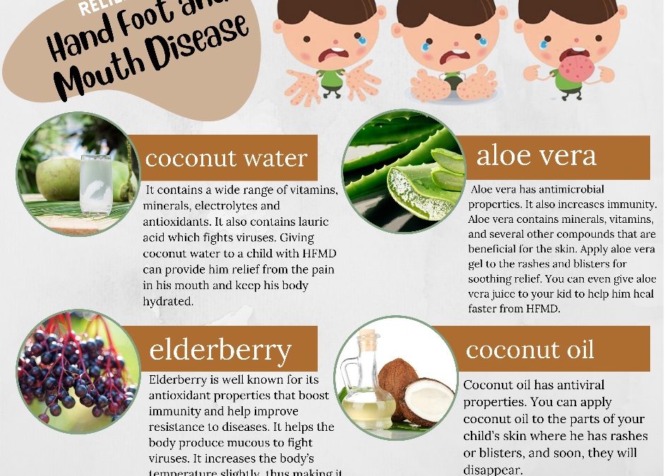 4 Natural Ways to Relieve Hand Foot and Mouth Disease